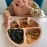Baby Safe Sucker Silicone Dining Plate Solid Cute Cartoon Children Dishes Suction Toddle Training Tableware Kids Feeding Bowls