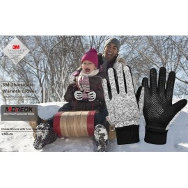 Winter Gloves -10℃ 3M Thinsulate Thermal Gloves Cold Weather Warm Gloves Running Gloves Touchscreen Bike Gloves for Men Women