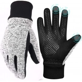 Winter Gloves -10℃ 3M Thinsulate Thermal Gloves Cold Weather Warm Gloves Running Gloves Touchscreen Bike Gloves for Men Women