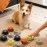 Dog Button Record Talking Pet Communication Vocal Training Interactive Toy Bell Ringer With Pad and Sticker puppy toys