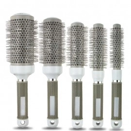 6 Size Hair Brush Nano Hairbrush Thermal Round Barrel Comb Hairdressing Hair Salon Styling Drying Curling