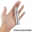 4Pcs/lot Stainless Steel Toothpick Set Tooth Flossing Reusable Toothpicks Portable Toothpick Floss Teeth Cleaner Oral Cleaning