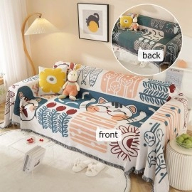 Blanekets Plaid For Nordic Ins Wind Summer Universal Beds Throw Blanket Picnic With Tassel Sofa Bed Decorative Boho Sofa Cover