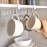 6 Hooks Storage Shelf Wardrobe Kitchen Bathroom Organizer Metal Under Shelves Hanging Rack Cup Utensils Holder Home Accessories