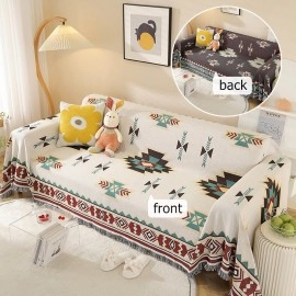 Blanekets Plaid For Nordic Ins Wind Summer Universal Beds Throw Blanket Picnic With Tassel Sofa Bed Decorative Boho Sofa Cover