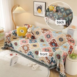 Blanekets Plaid For Nordic Ins Wind Summer Universal Beds Throw Blanket Picnic With Tassel Sofa Bed Decorative Boho Sofa Cover