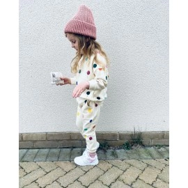 2023 Spring Baby Boys Girls Clothes Sets Children's Suit Kids Long-sleeved Hooded Cotton Sweater Pants Suits Clothing Outfit